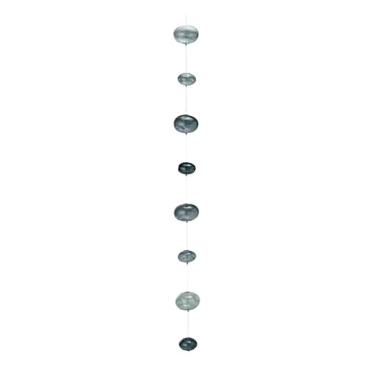 Hello Honey® 4ft. Blue Azure Bubbles Hand-Blown Glass Garland